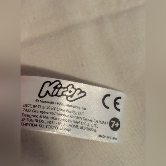 Nintendo. Nintendo Kirby Plush. 6 Inches. GUC - Picture 3 of 4